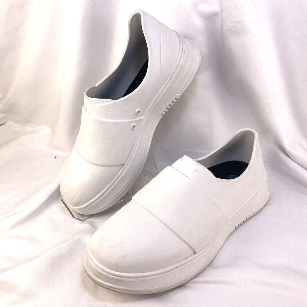 Gales+ Smart PPE Slip-On Shoes Nurse Approved Footwear Women 8.5 Men 6.5 White